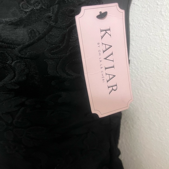 Black Lace Bodysuit - Picture 4 of 5